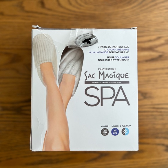 Magic Bag Spa Slippers, L - Picture 3 of 3